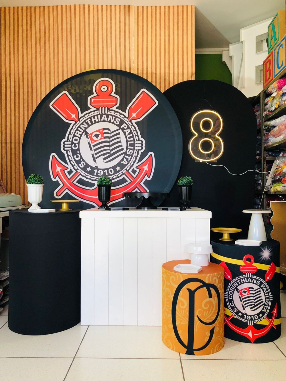 Kit Completo - Corinthians   - karoline pedroso festas