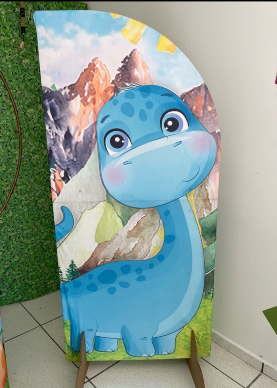 Capa Painel Romano -  Dino Baby - karoline pedroso festas