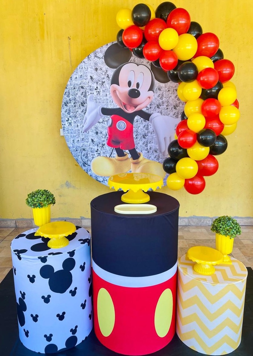 Decoração Mickey - karoline pedroso festas