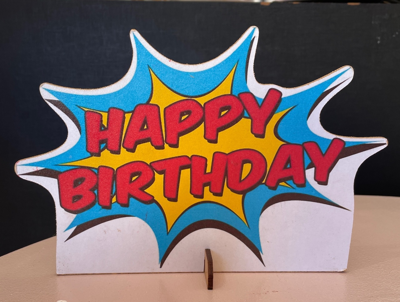 Display de Mesa - Happy Birthday  - karoline pedroso festas