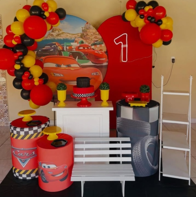 Decoração Carros 2 - karoline pedroso festas