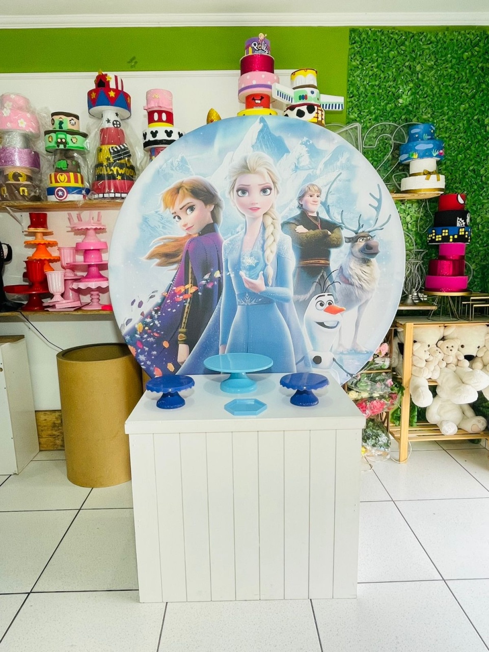 Kit Bronze - Frozen  - karoline pedroso festas