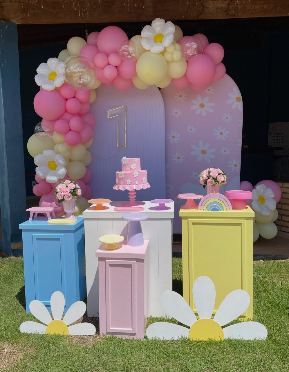 Decoração Margaridas 3 - karoline pedroso festas