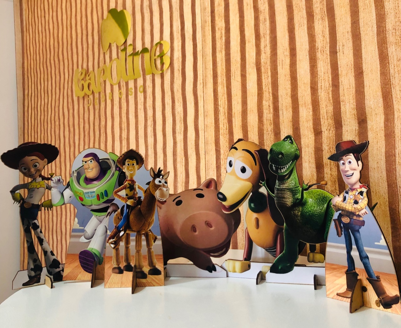 Display de Mesa - Toy Story  - karoline pedroso festas