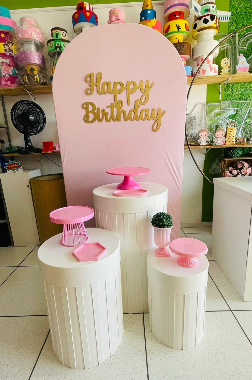 Kit Luxo -  Rosa - karoline pedroso festas
