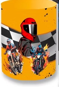 Capa Cilindro M - Motocross   - karoline pedroso festas
