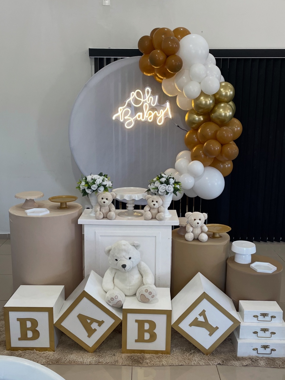 Decoração Chá Revelação 12 - karoline pedroso festas
