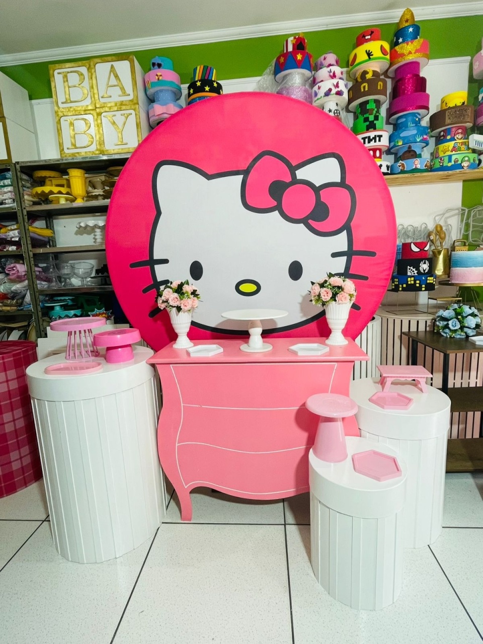 Kit Luxo - Hello Kitty 2 - karoline pedroso festas