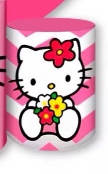 Capa Cilindro P - Hello Kitty  - karoline pedroso festas