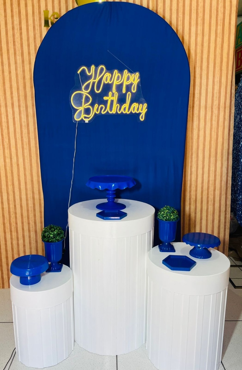 Kit Luxo - Azul  - karoline pedroso festas