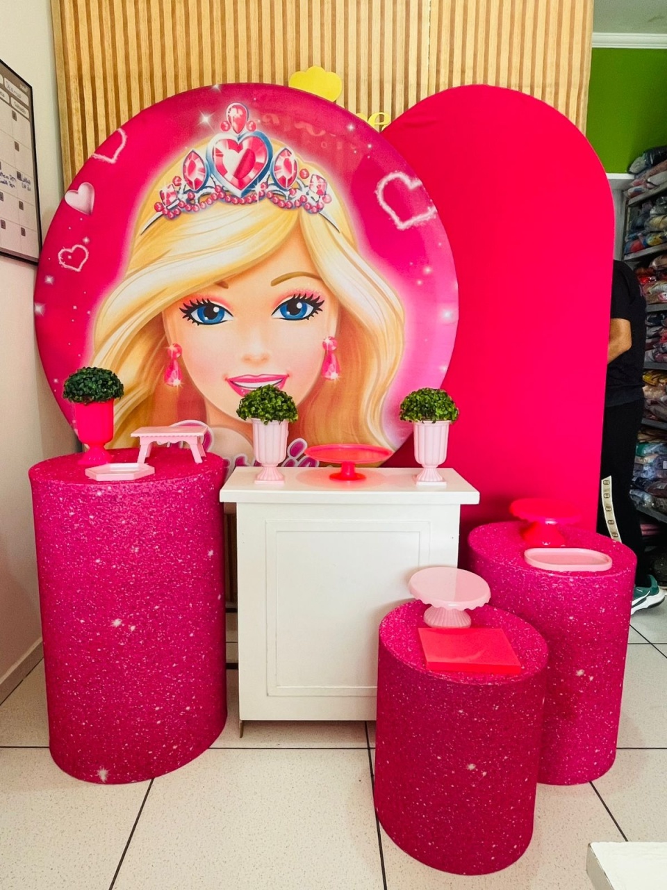 Kit Ouro - Barbie   - karoline pedroso festas