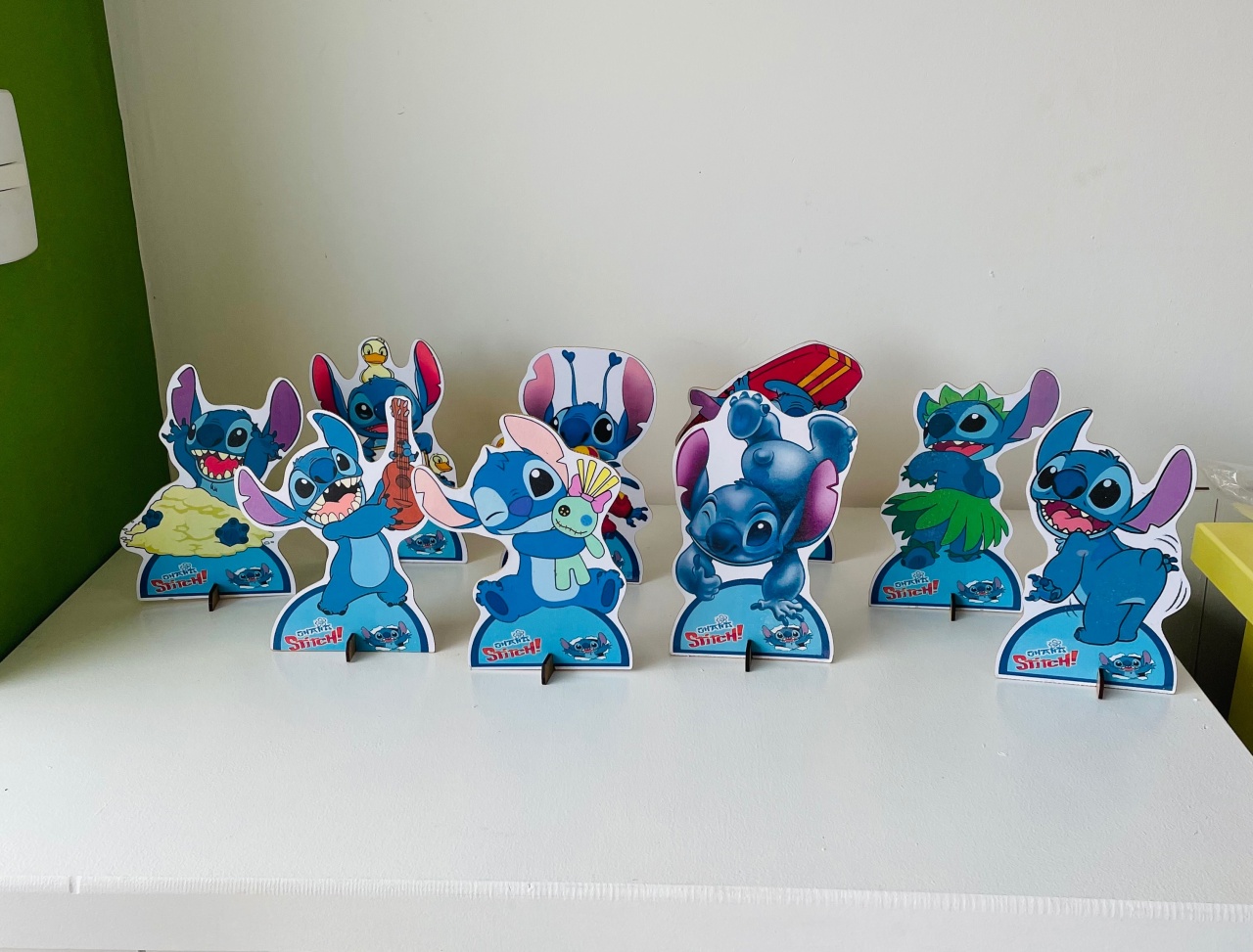 Display de Mesa - Stitch - karoline pedroso festas