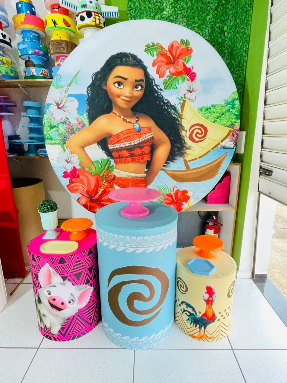 Kit Prata - Moana  - karoline pedroso festas