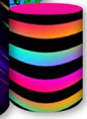 Capa Cilindro P - Neon - karoline pedroso festas
