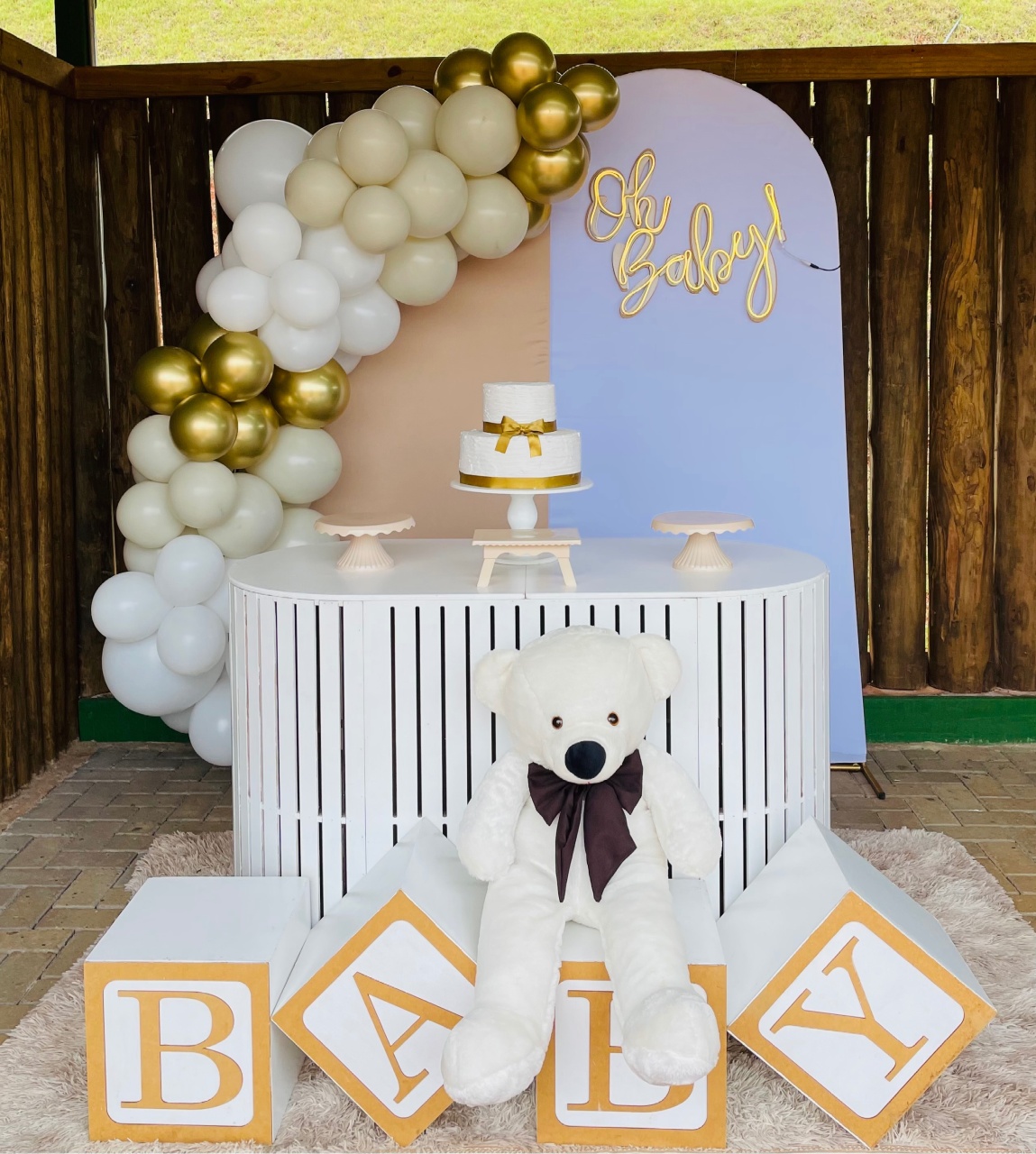 Decoração Chá Revelação 13 - karoline pedroso festas