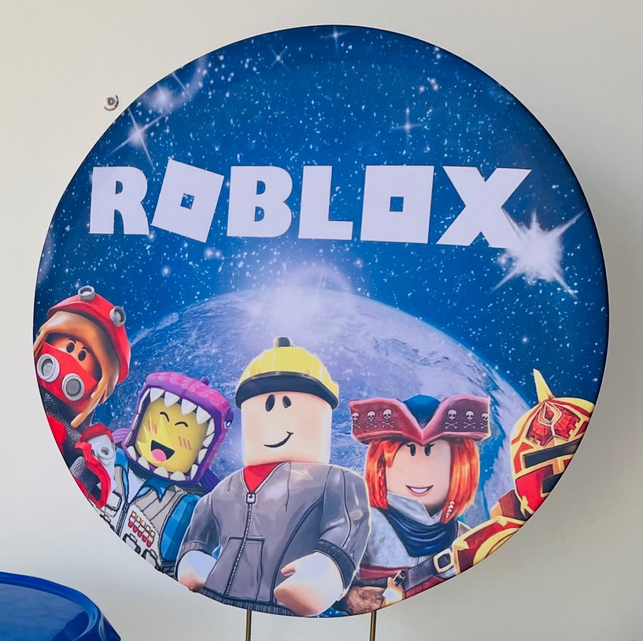 Mini Capa Painel 50Cm - Roblox - karoline pedroso festas