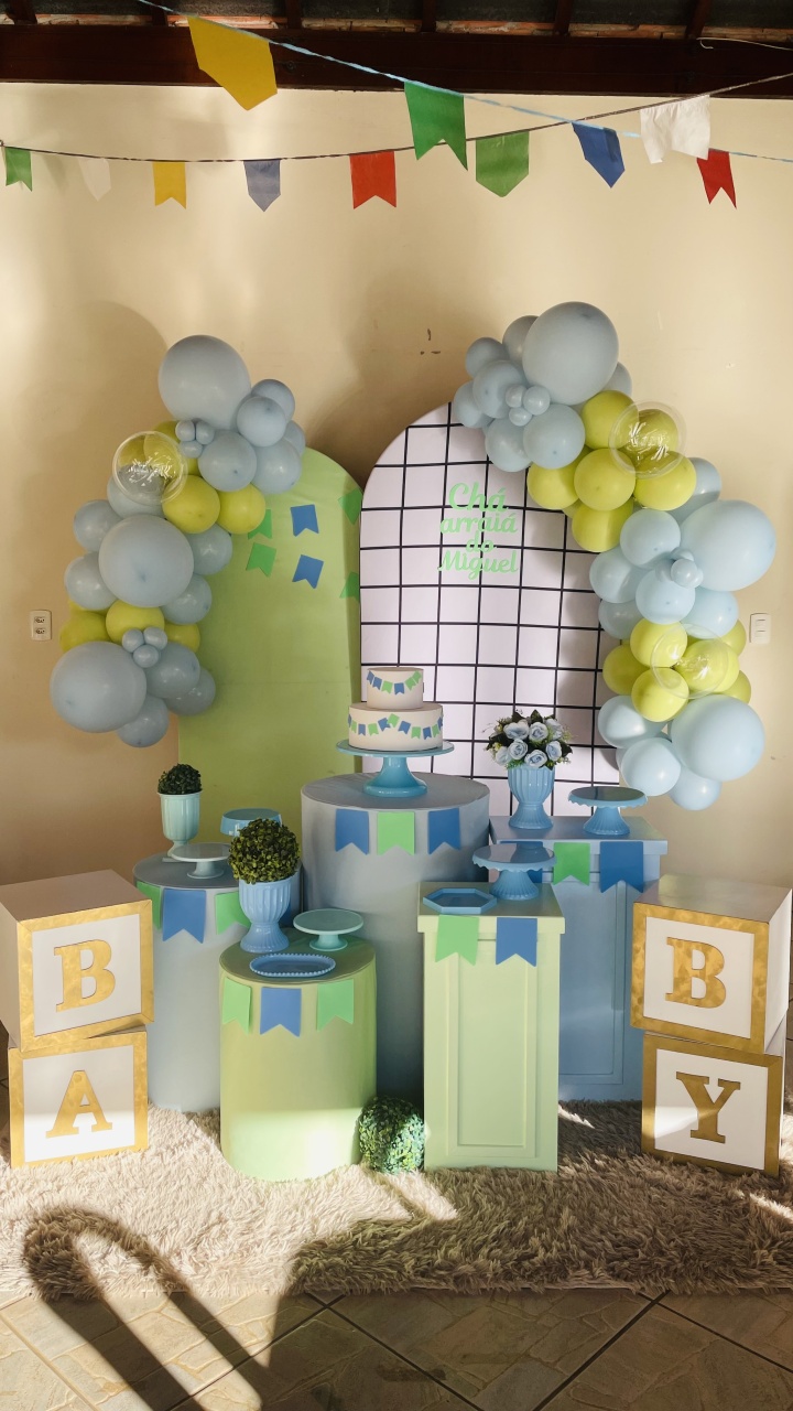 Decoração Chá de Bebê Arraia 2 - karoline pedroso festas