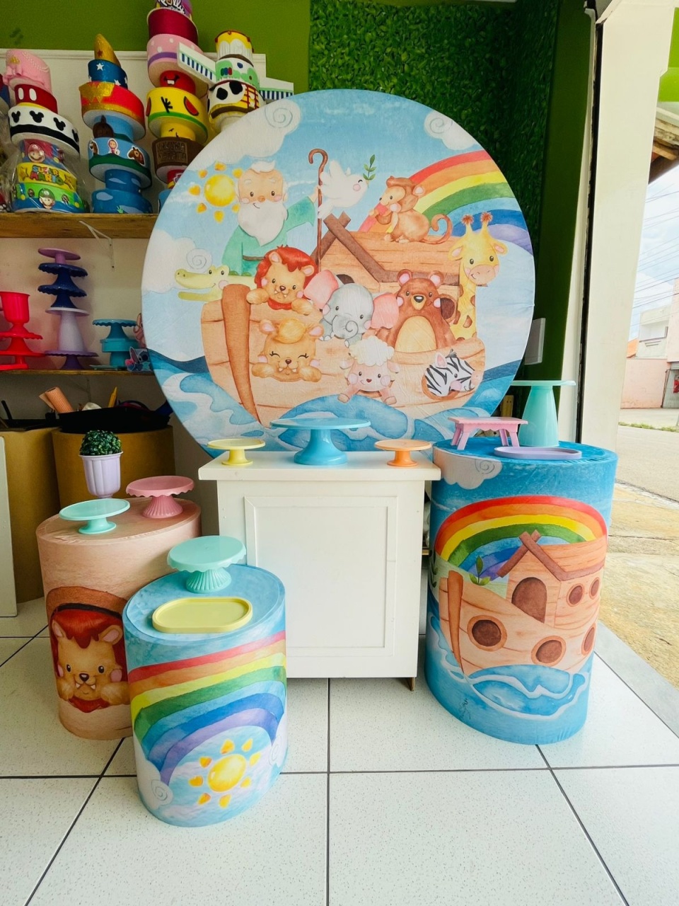 Kit Personalizado - Arca de Noé  - karoline pedroso festas