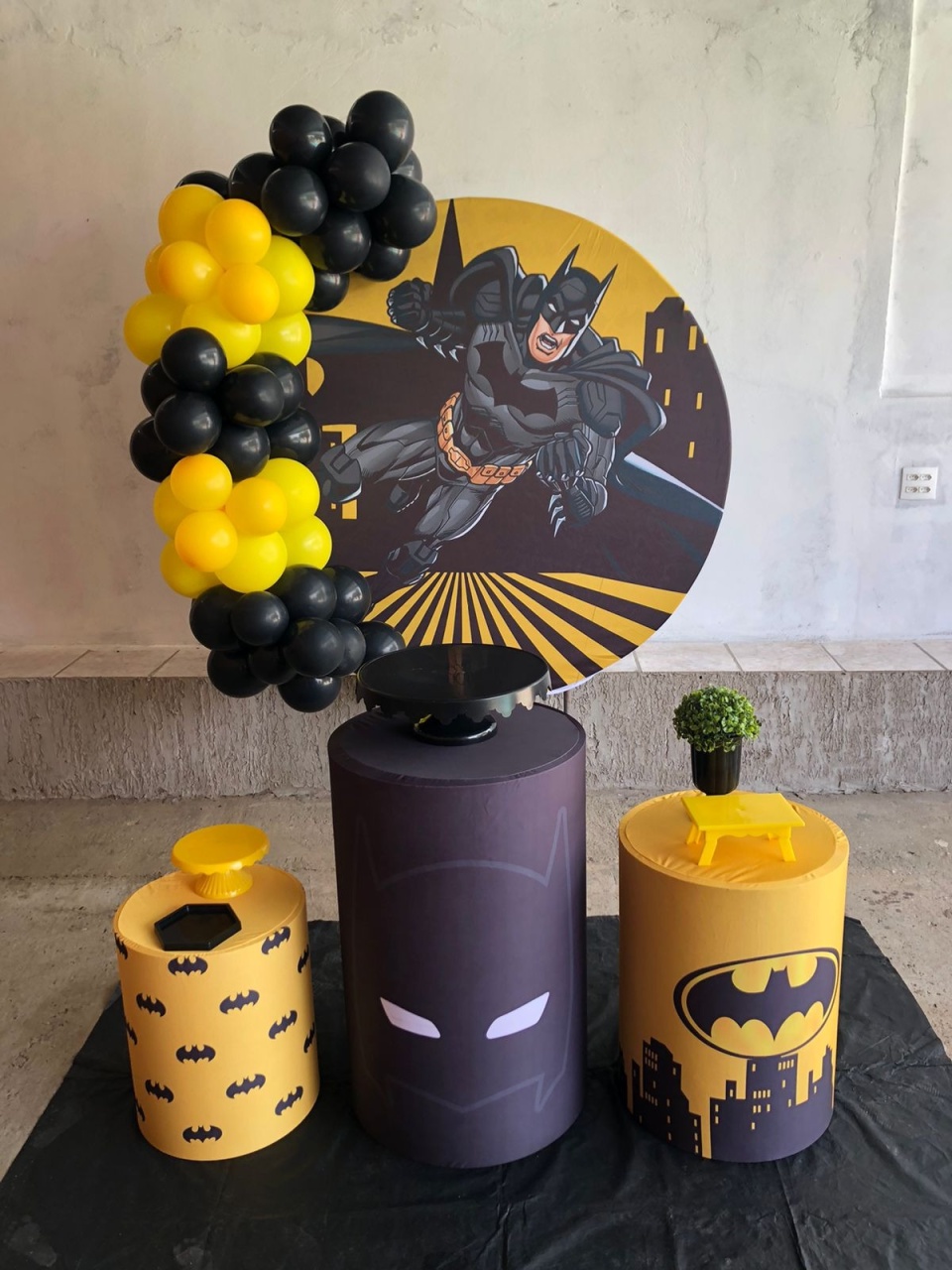 Decoração Batman - karoline pedroso festas