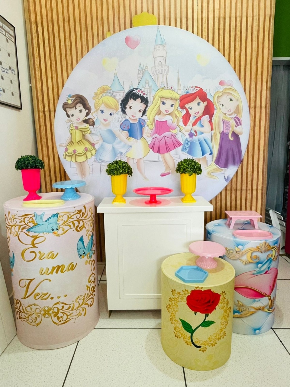 Kit Personalizado - Princesas Baby - karoline pedroso festas