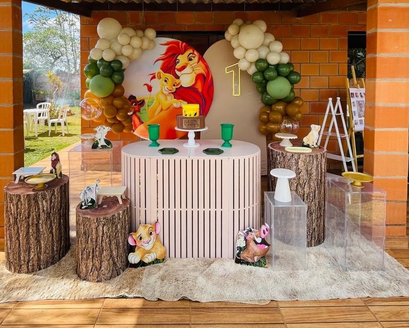 Decoração Rei Leão 2 - karoline pedroso festas