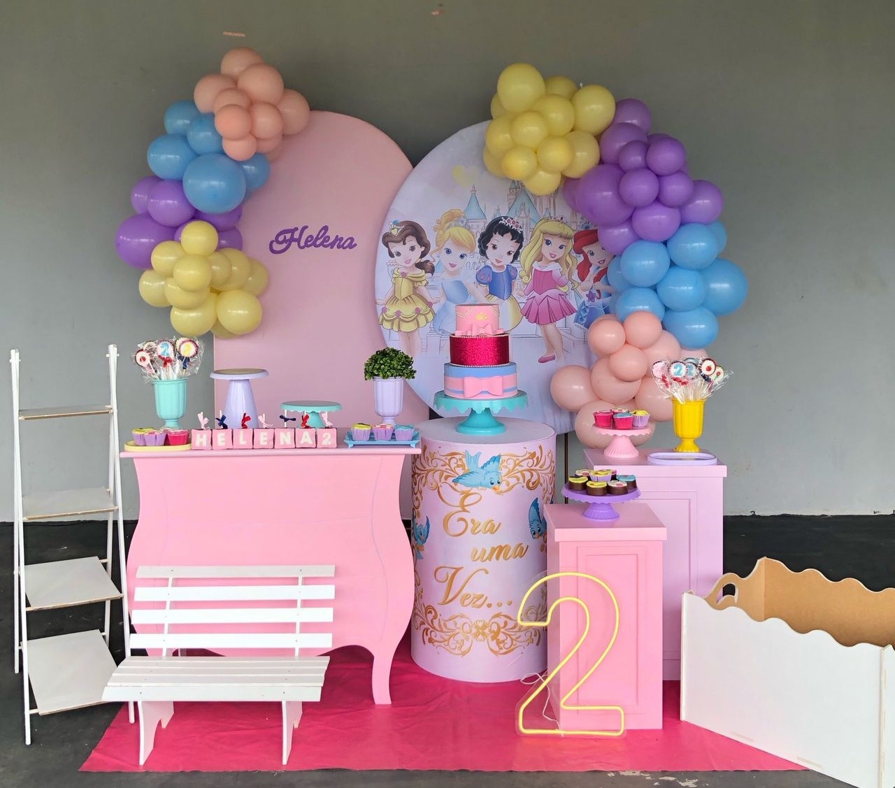 Decoração Princesas Baby 2 - karoline pedroso festas