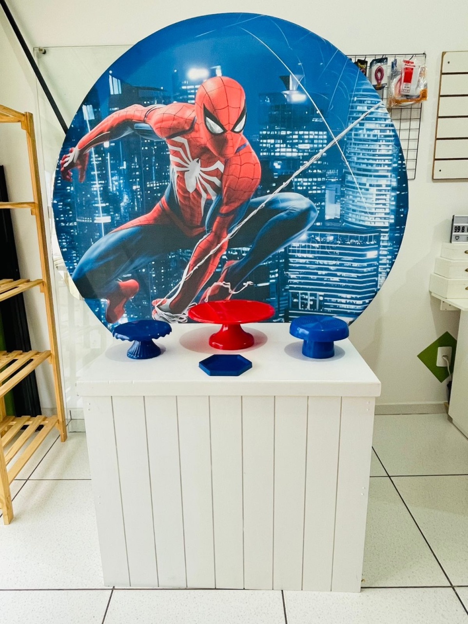 Kit Bronze - Homem Aranha - karoline pedroso festas