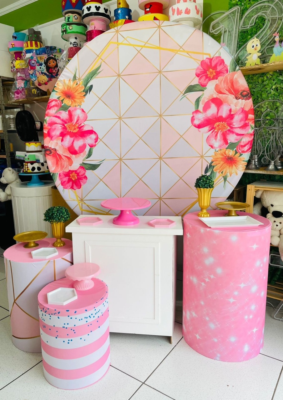 Kit Personalizado - Geometrico   - karoline pedroso festas