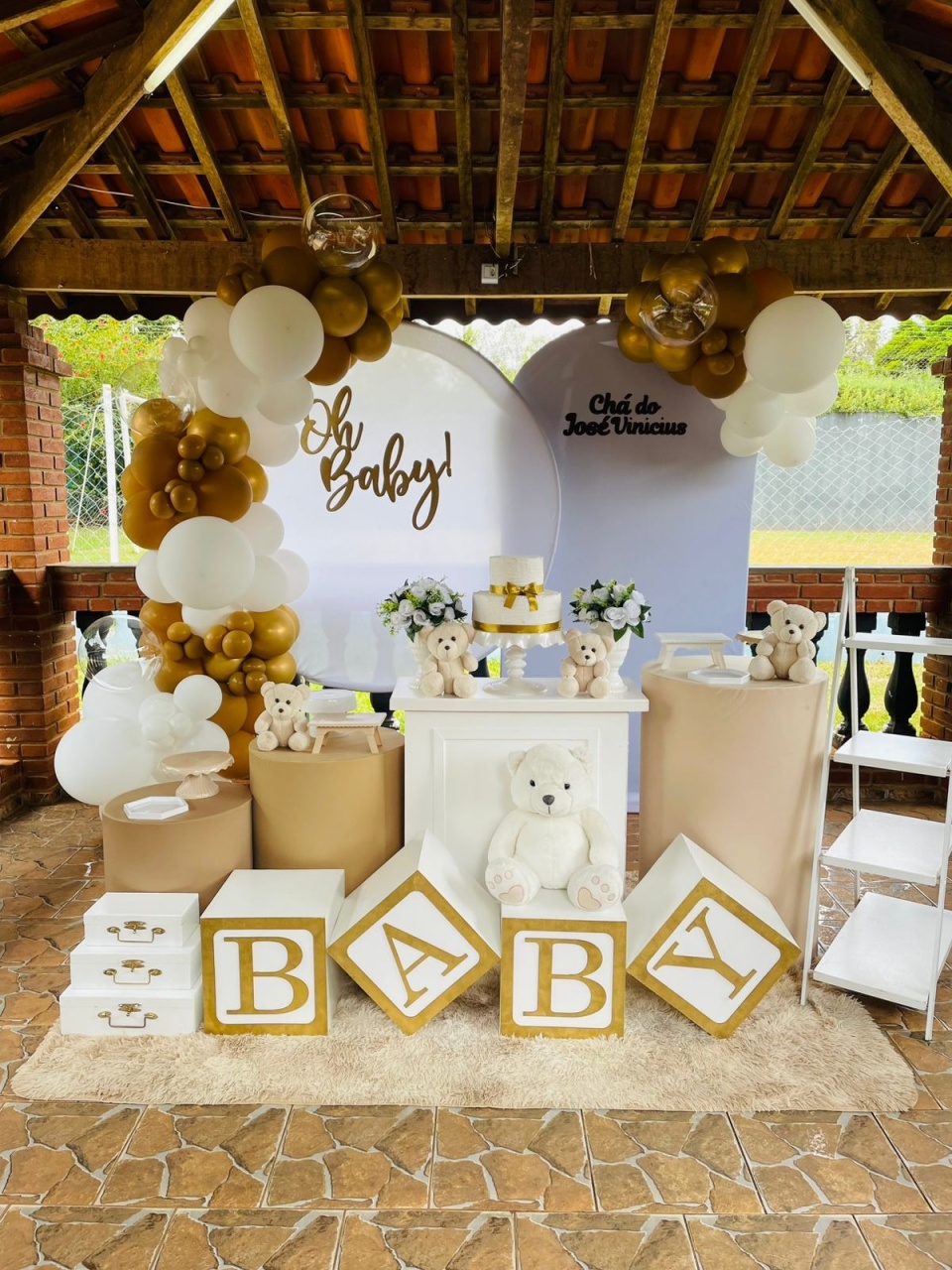 Decoração Chá de Bebê  - karoline pedroso festas