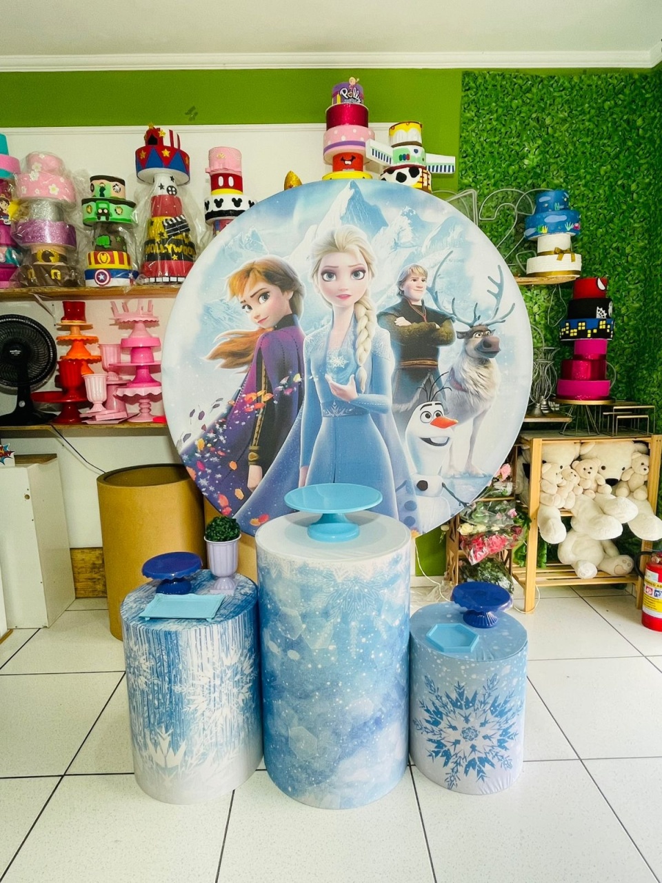 Kit Prata - Frozen - karoline pedroso festas