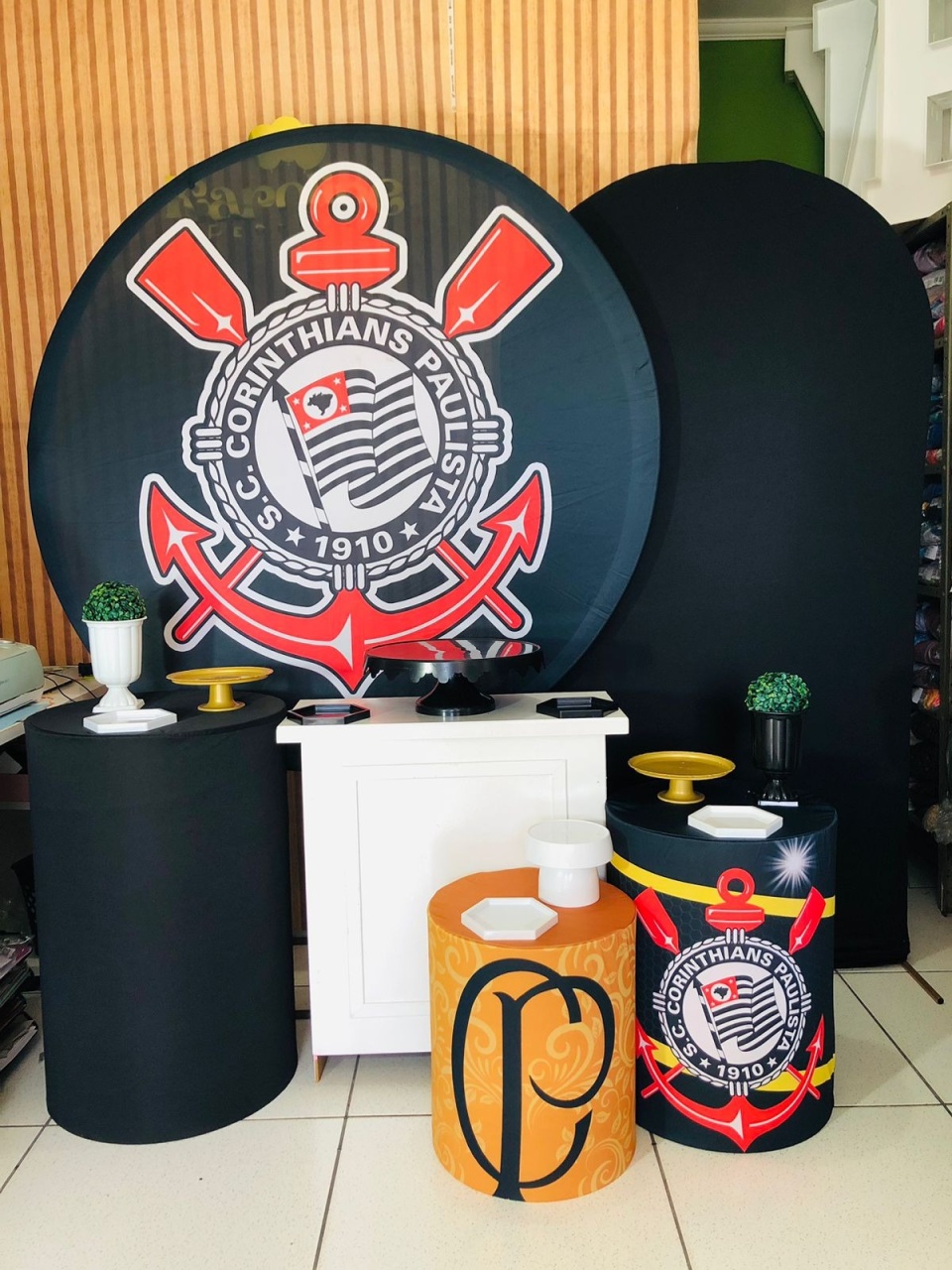Kit Ouro - Corinthians  - karoline pedroso festas