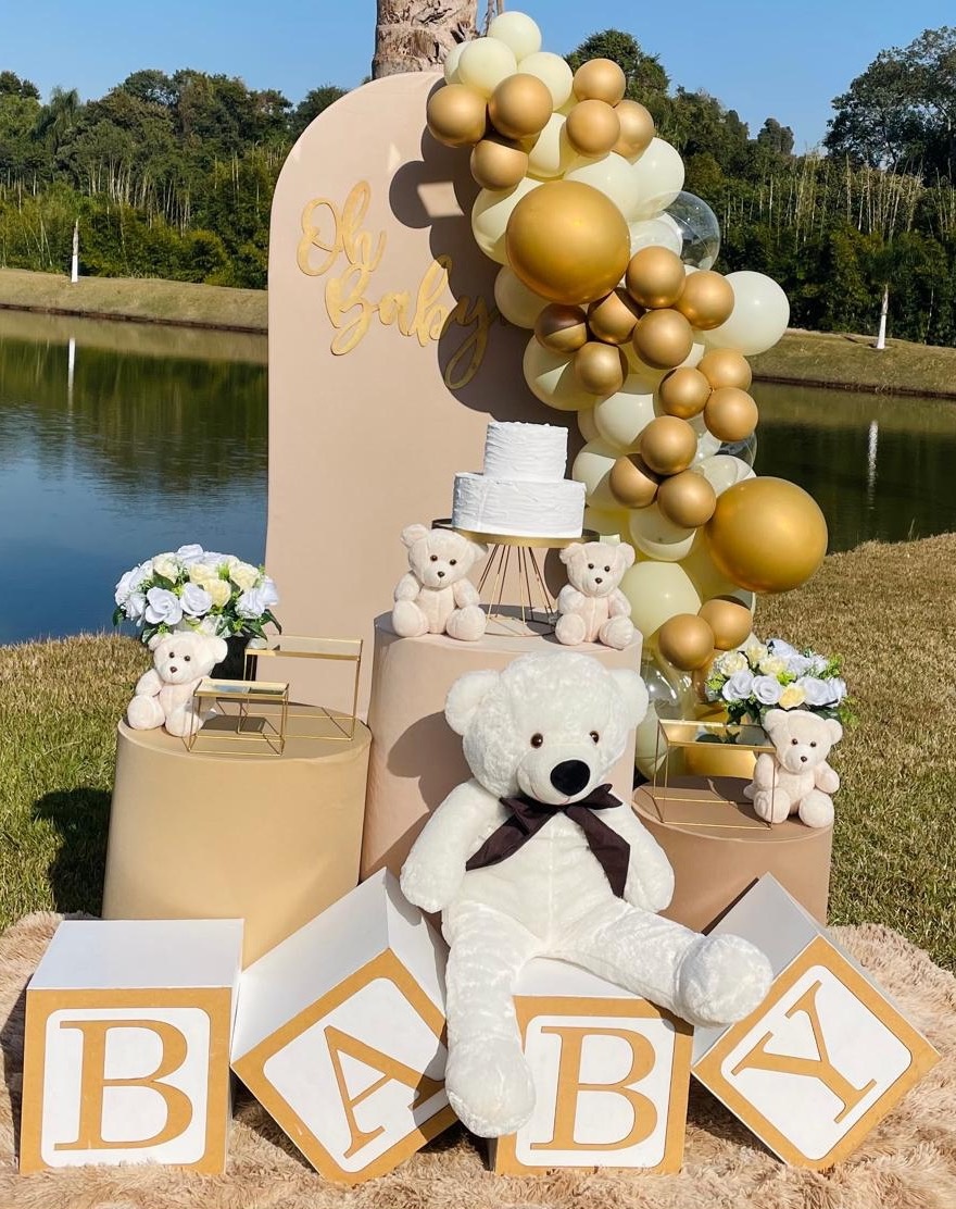 Decoração Chá Revelação 16 - karoline pedroso festas