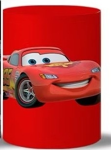 Capa Cilindro P - Mcqueen / Carros - karoline pedroso festas