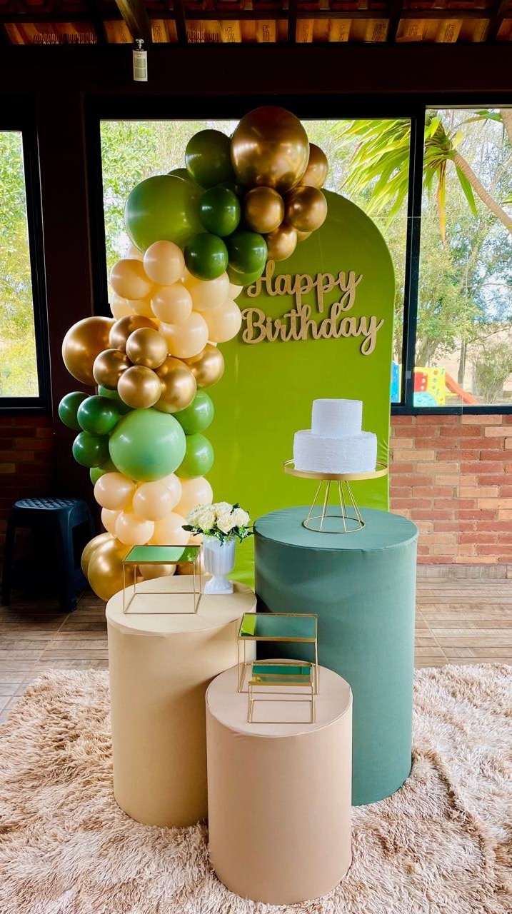 Decoração Verde 3 - karoline pedroso festas