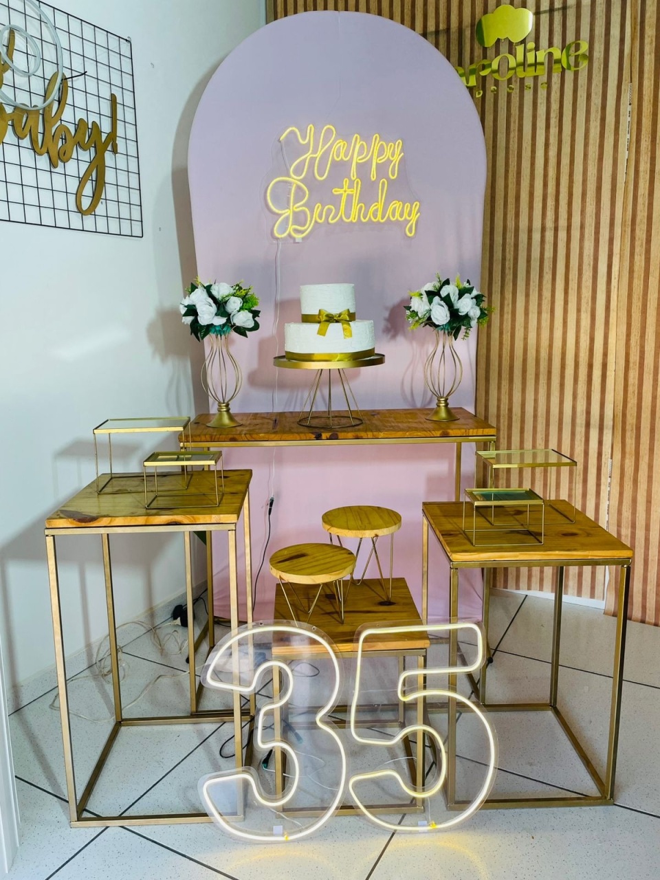Kit Personalizado - Rosa Claro - karoline pedroso festas