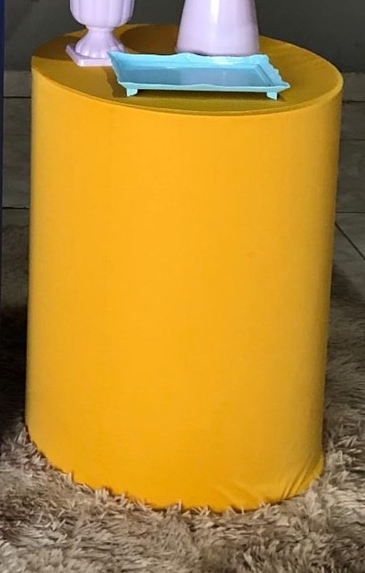 Capa Cilindro M - Amarelo - karoline pedroso festas