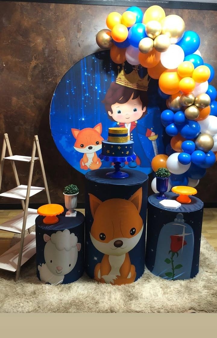 Decoração - Pequeno Príncipe 2 - karoline pedroso festas