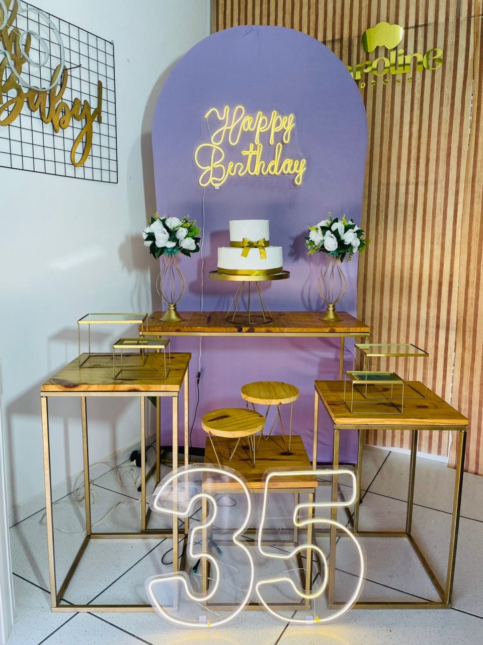 Kit Personalizado - Lilas - karoline pedroso festas