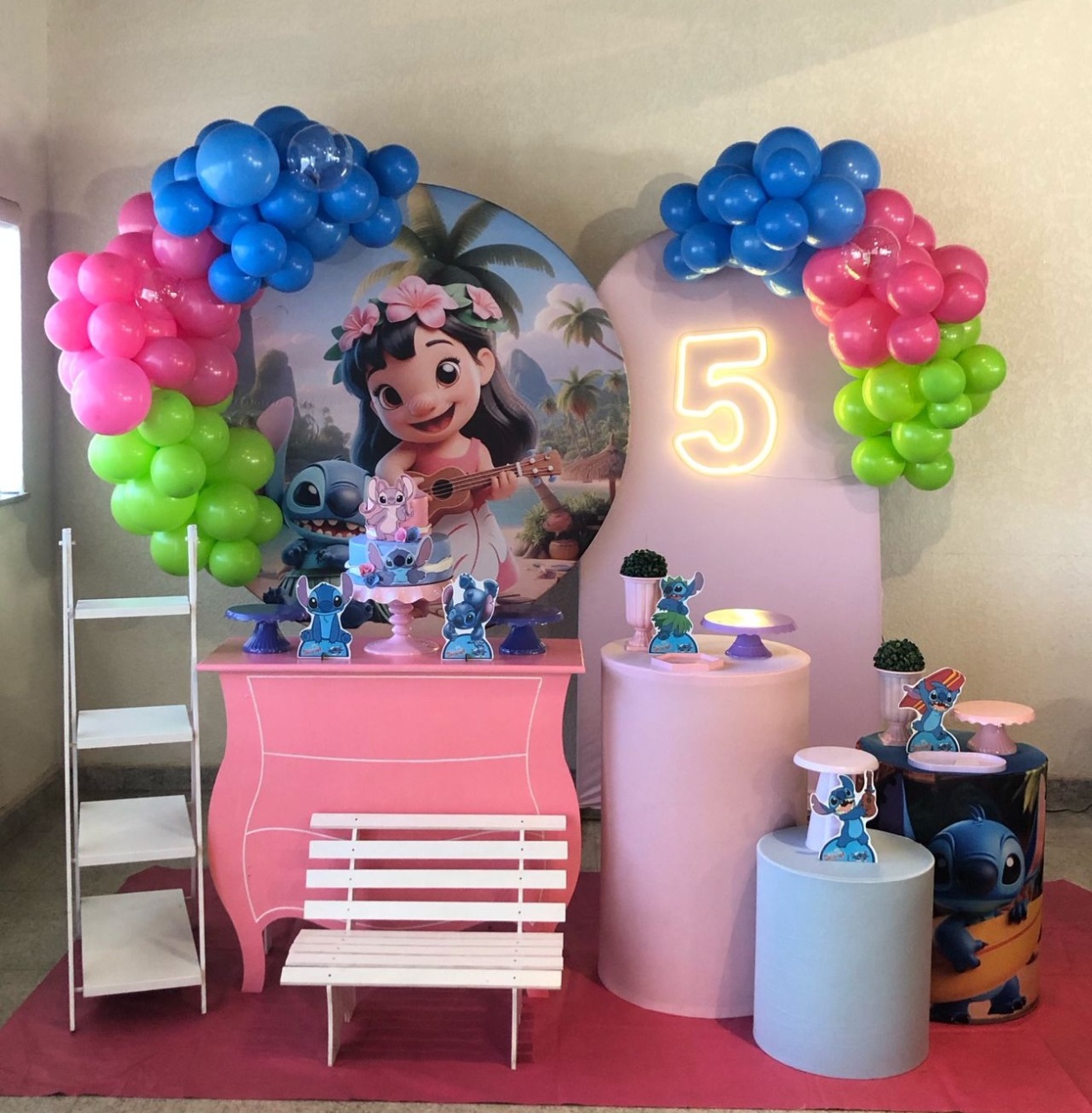 Decoração Stitch 4 - karoline pedroso festas