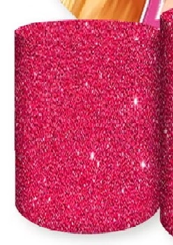 Capa Cilindro G - Pink Com Glitter - karoline pedroso festas