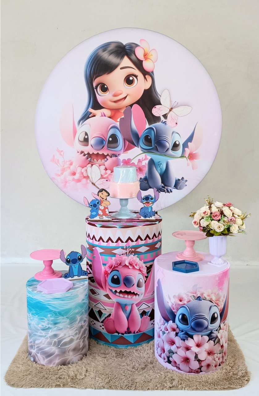 Kit Prata Stitch 2 - MM Pegue e Monte e locação 