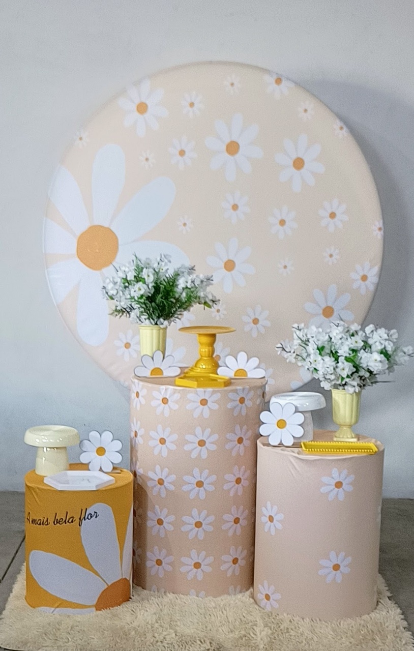 Kit Para Margaridas - MM Pegue e Monte e locação 