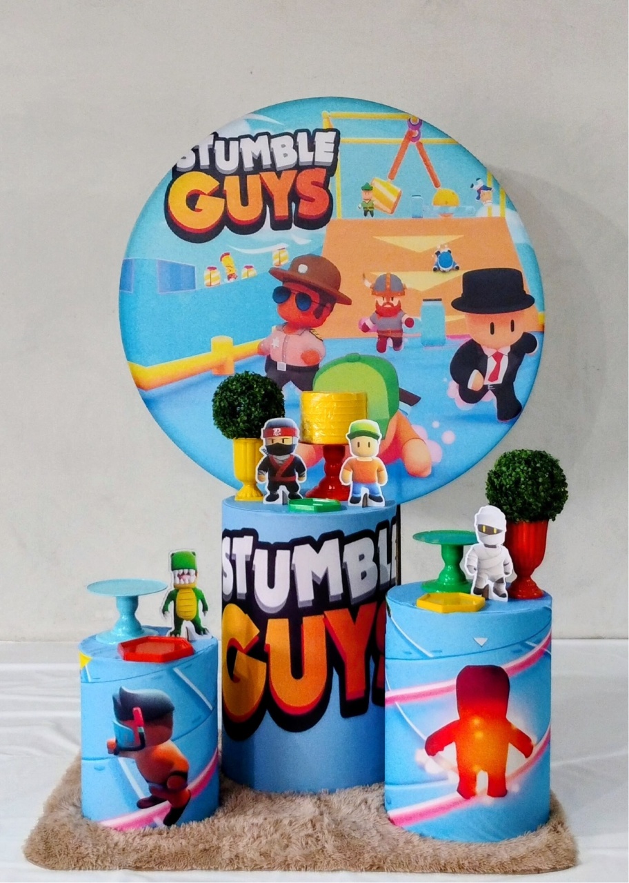 Kit Prata  Stumble Guys - MM Pegue e Monte e locação 