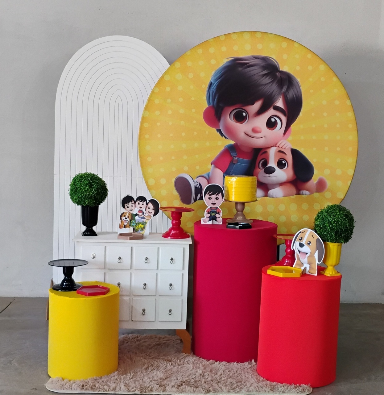 Kit Diamante Bento E Totó - MM Pegue e Monte e locação 