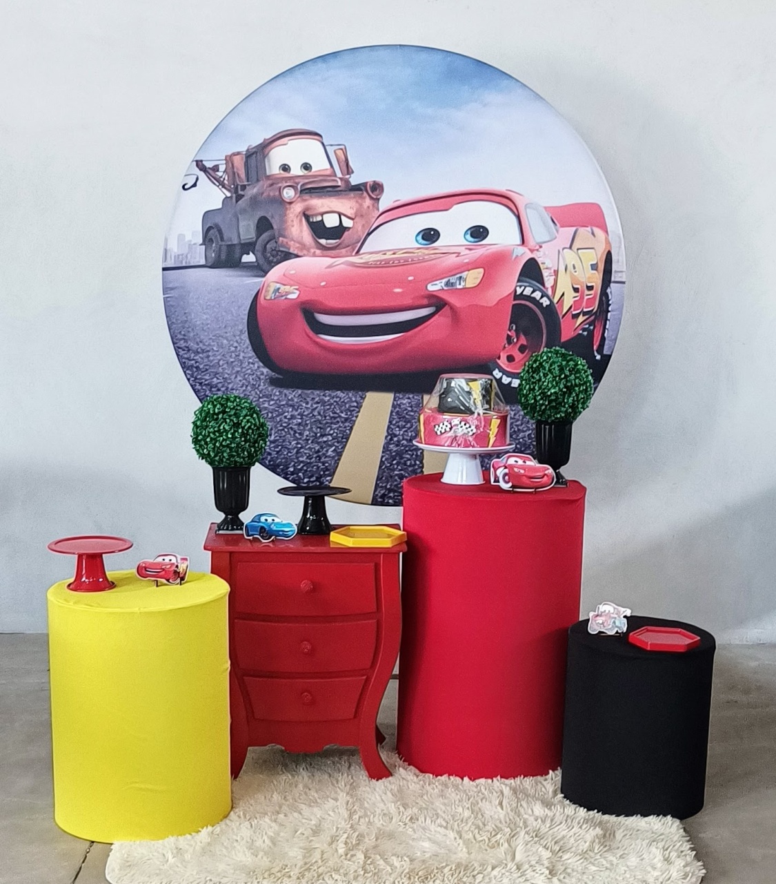 Kit Ouro Carros Disney - MM Pegue e Monte e locação 