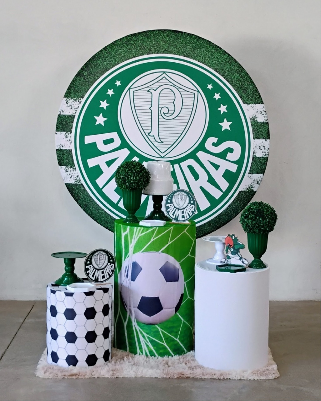 Kit Prata Palmeiras 2 - MM Pegue e Monte e locação 