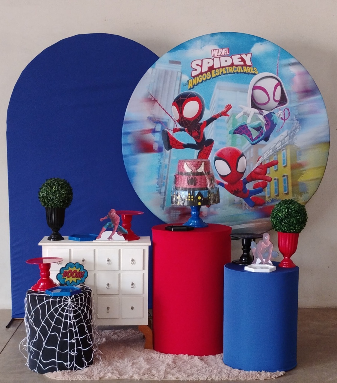 Kit Diamante Homem Aranha Baby - MM Pegue e Monte e locação 