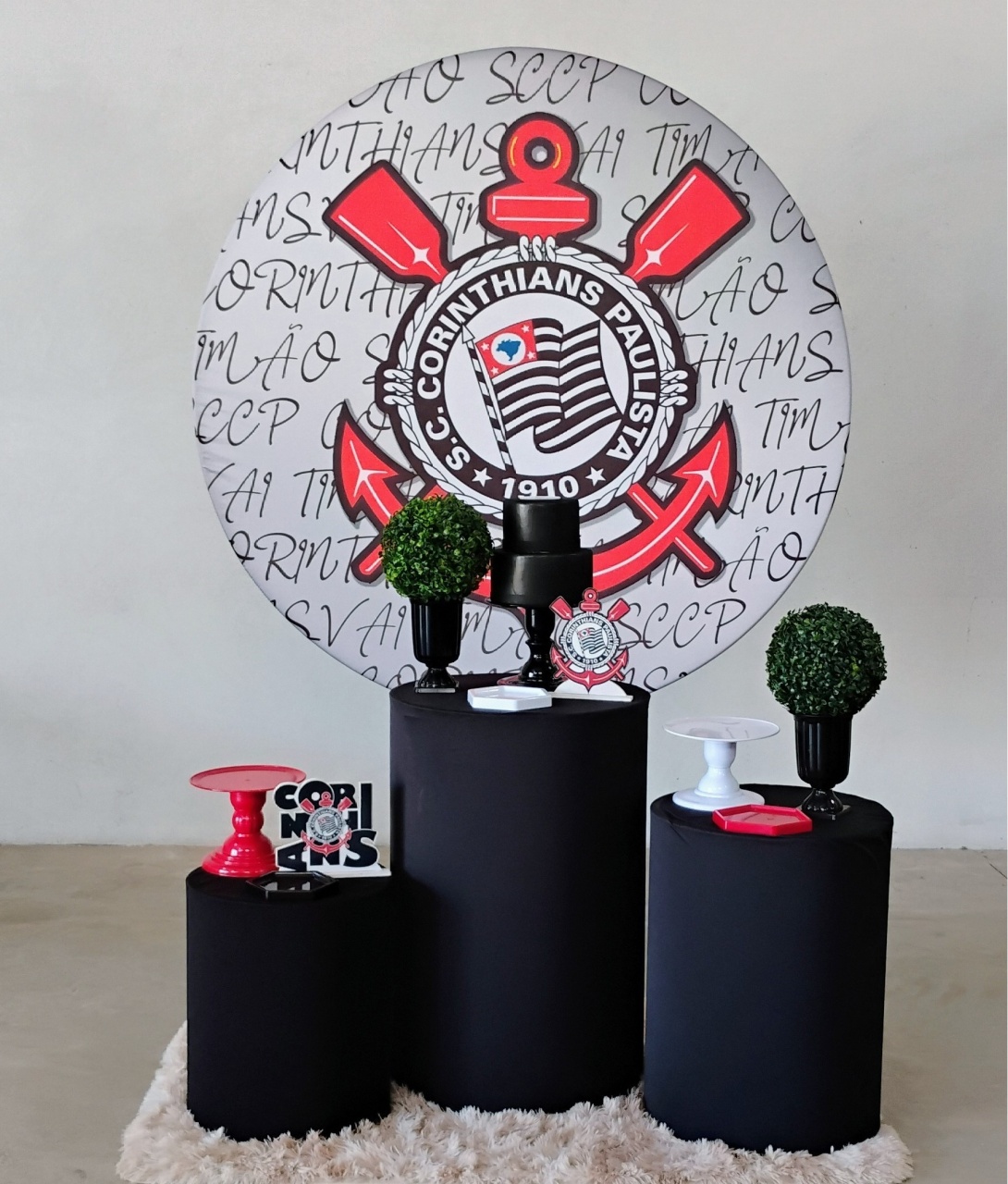 Kit Prata Corinthians - MM Pegue e Monte e locação 