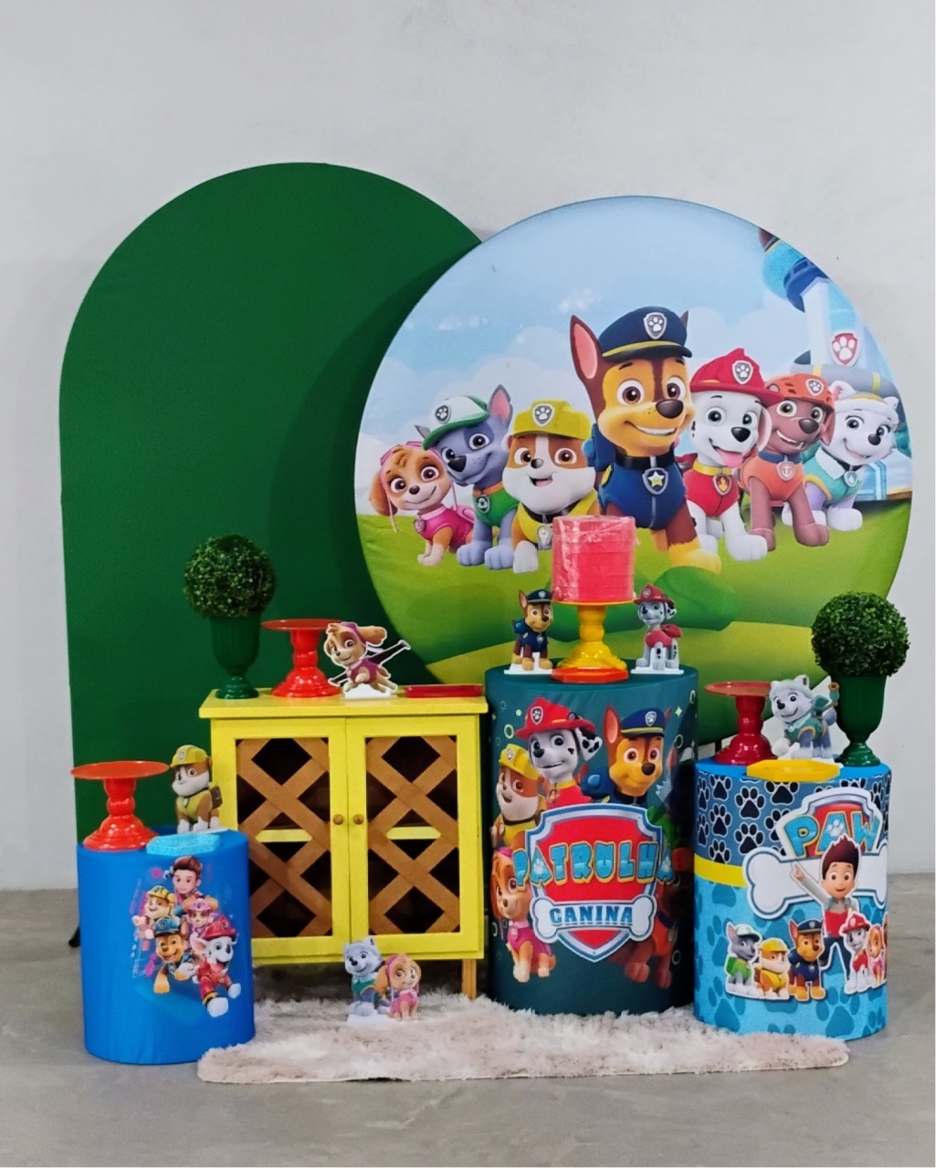 Kit Diamante Patrulha Canina 1 - MM Pegue e Monte e locação 