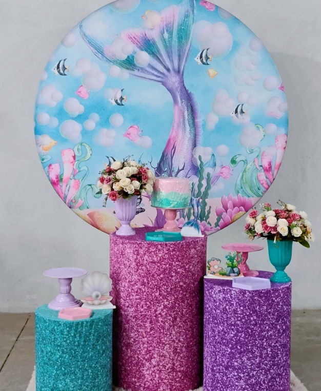 Kit Prata Sereia - MM Pegue e Monte e locação 